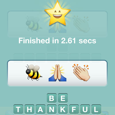  Be Thankful 