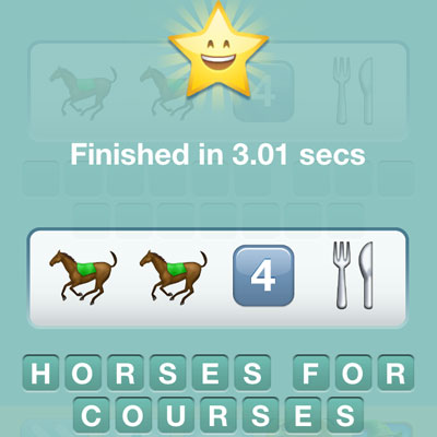  Horses For Courses 