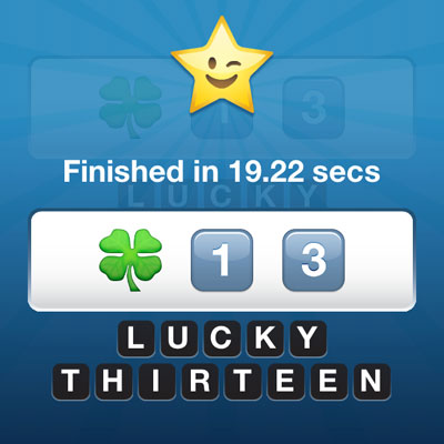  Lucky Thirteen 